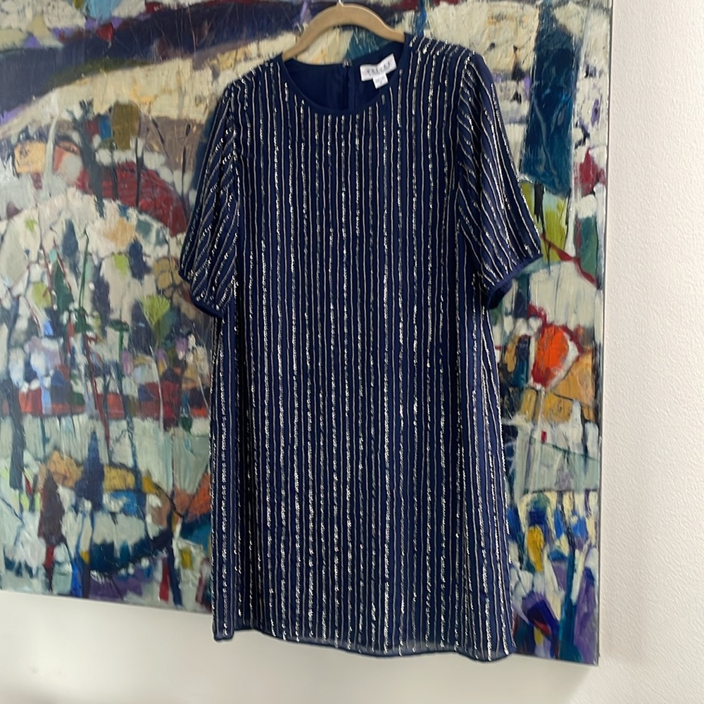 Velvet by Graham Spencer beaded dress